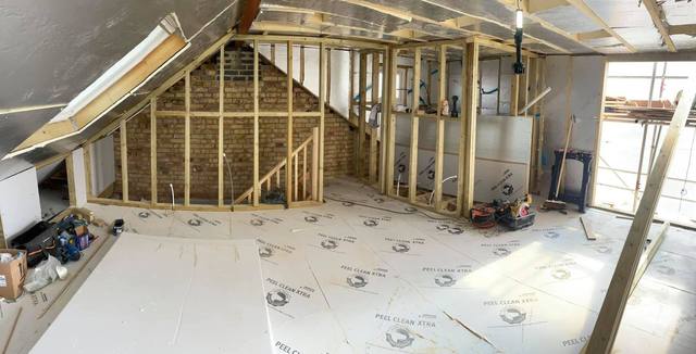 Loft conversion, Saffron Walden